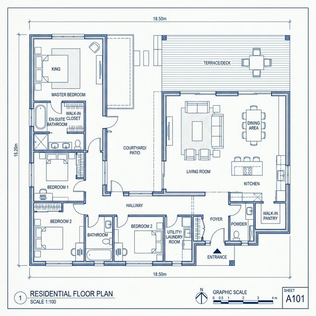 Планировка дома