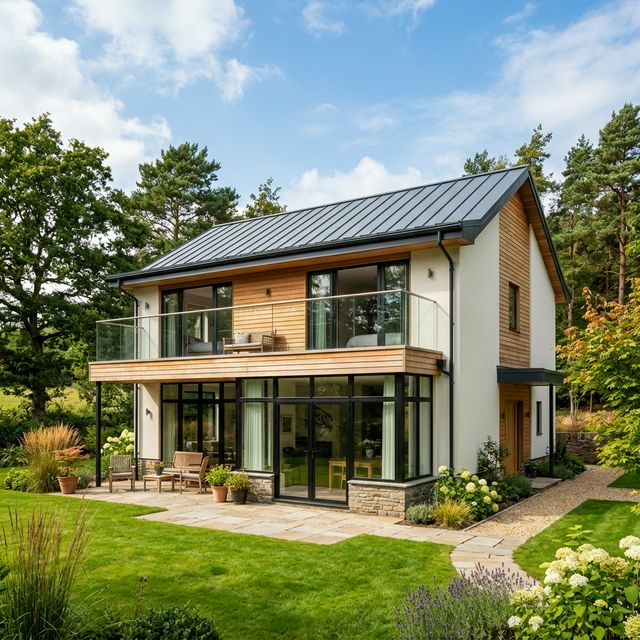 Двухэтажный коттедж