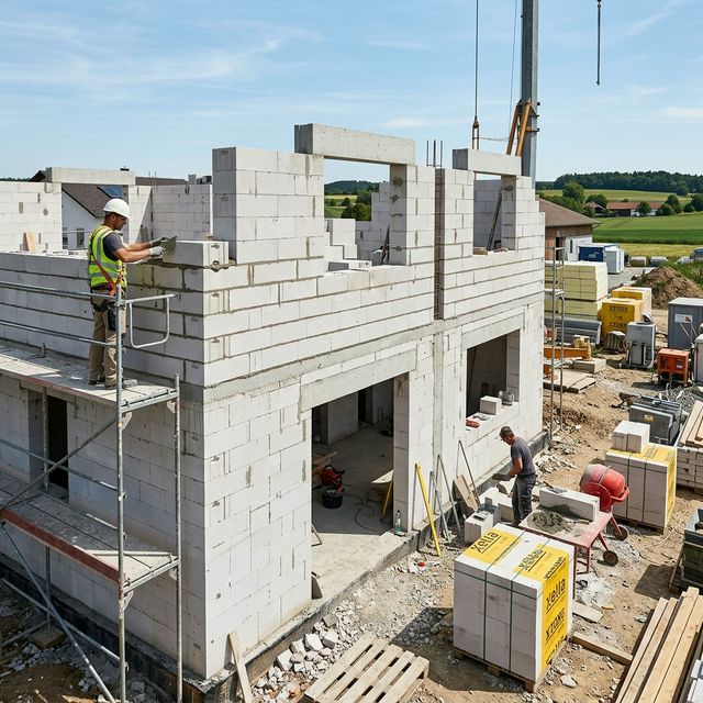 Строительство из газобетона