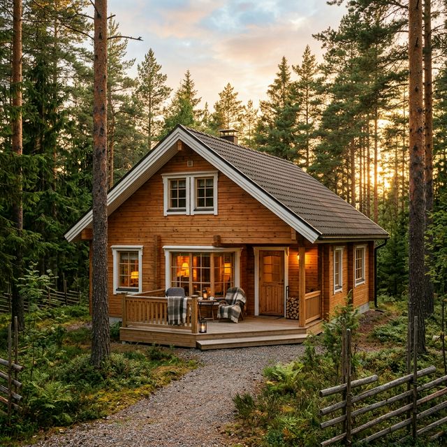 Дом из бруса